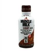Muscle Milk Muscle Milk Light Protein Shake, Chocolate, 12 Count