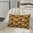 thumbnail image 5 of Lsque Pumpkins And Sunflowers3 Pattern Pillow Case – Soft & Cozy Throw Pillow Cover, Hypoallergenic Cushion Case for Sleeping Women with Envelope Closure-14"x20", 5 of 6