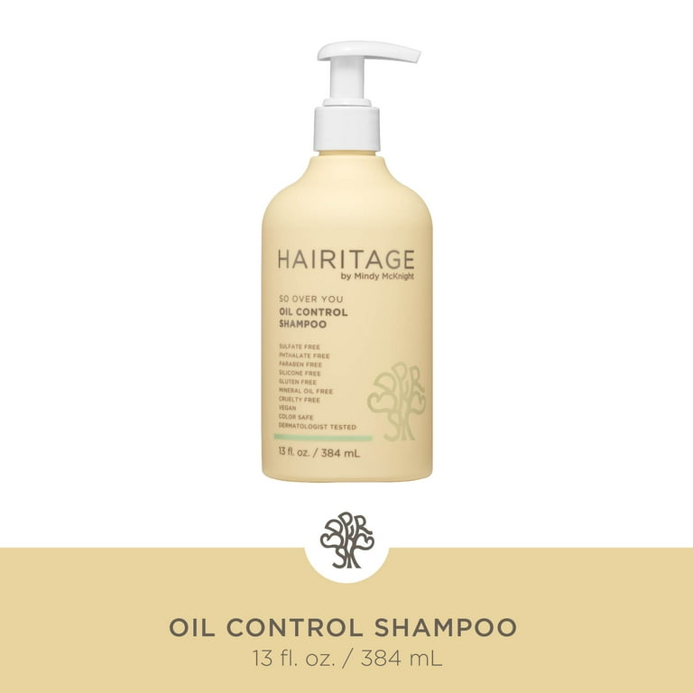 Hairitage Oil Control Clarifying Shampoo with Aloe Vera for Oily