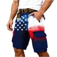 thumbnail image 6 of Titcea Cargo Shorts for Men Relaxed Fit Zipper Button Outdoor Hiking Shorts with Pockets Summer Casual Work Shorts, S-4XL, 6 of 6