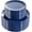 Blue, variant on 100PCS Black Plastic Disposable Plates - 50 Heavy Duty Dinner Plates and 50 Dessert Salad Plates - Durable Party Supplies for Halloween, Events, and Outdoor Use