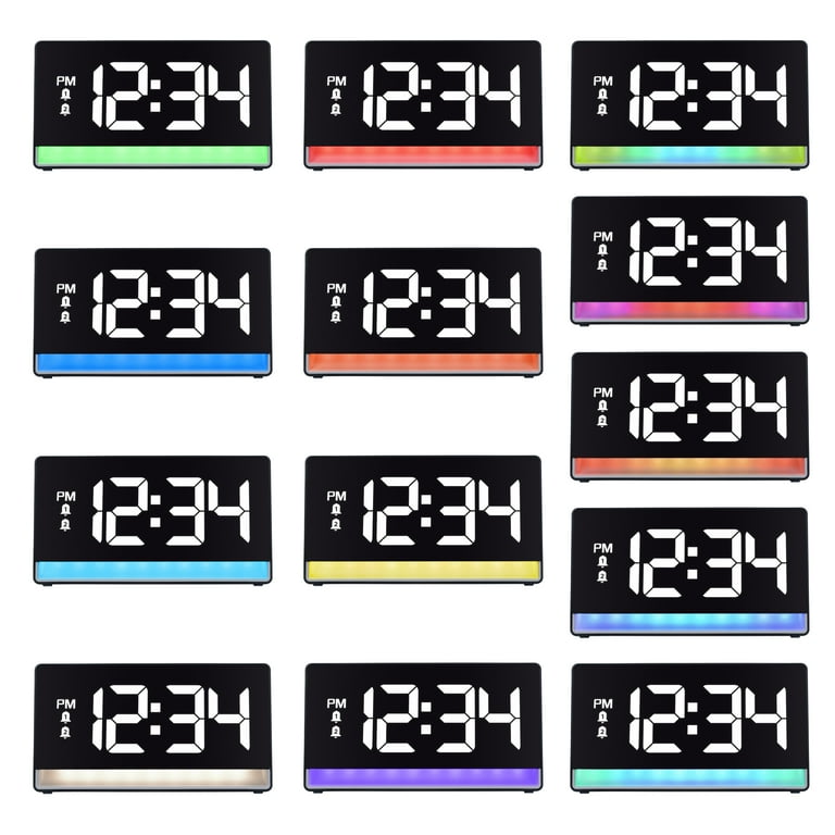 La Crosse Technology Digital Color Changing Deep Sleep Alarm