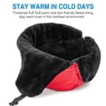 thumbnail image 3 of Zacro Trapper Hat for Women, Winter Hat Trooper Russian Warm Hat with Ear Flaps Windproof Mask, Red, 3 of 8