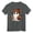 HLshirt82-Light Gray, variant on Girls Halloween Shirt Cute Ghost with Pink Bow Graphic Short Sleeve Crew Neck Tee,Sizes 1-2 Years