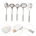thumbnail image 4 of Kitchen Set Baby Cookware Stainless Steel Utensils Slotted Spoons For Cooking, 4 of 6