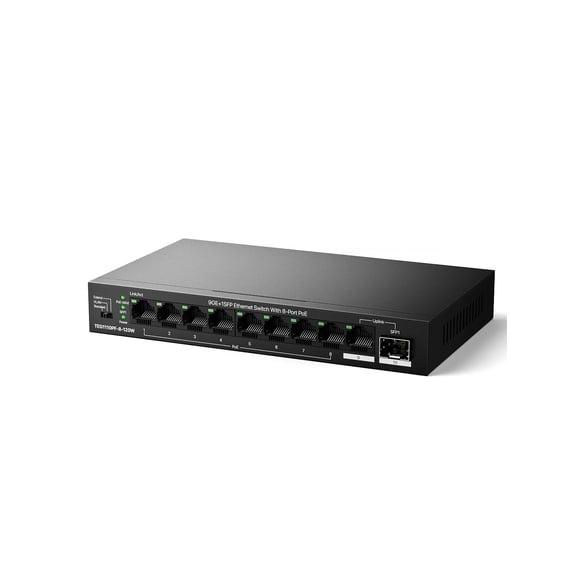 Tenda TEG1110PF Switch PoE+ Gigabit de 10 puertos 120 W