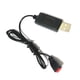 thumbnail image 3 of Cable de Carga USB Quadcopter para X5HW X5A-1 X5HC X5UW X5UC RC Parts 50cm Negro, 3 of 4