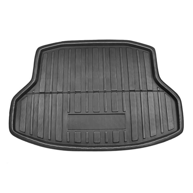 Unique Bargains Black EVA Rear Trunk Boot Liner Cargo Mat Floor Tray for Honda Civic 2017 2018