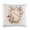 Pattern-3, variant on Monogram S with Pink Flowers Pillow Case 18"x18" Personalized Gift Monogram Throw Pillow Cover Throw Pillow Covers Cushion Case for Sofa Couch