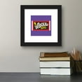 thumbnail image 4 of Gallery Pops Warner 100th Anniversary - Wonka Bar Wall Art, Black Framed Version, 12" x 12", 4 of 5