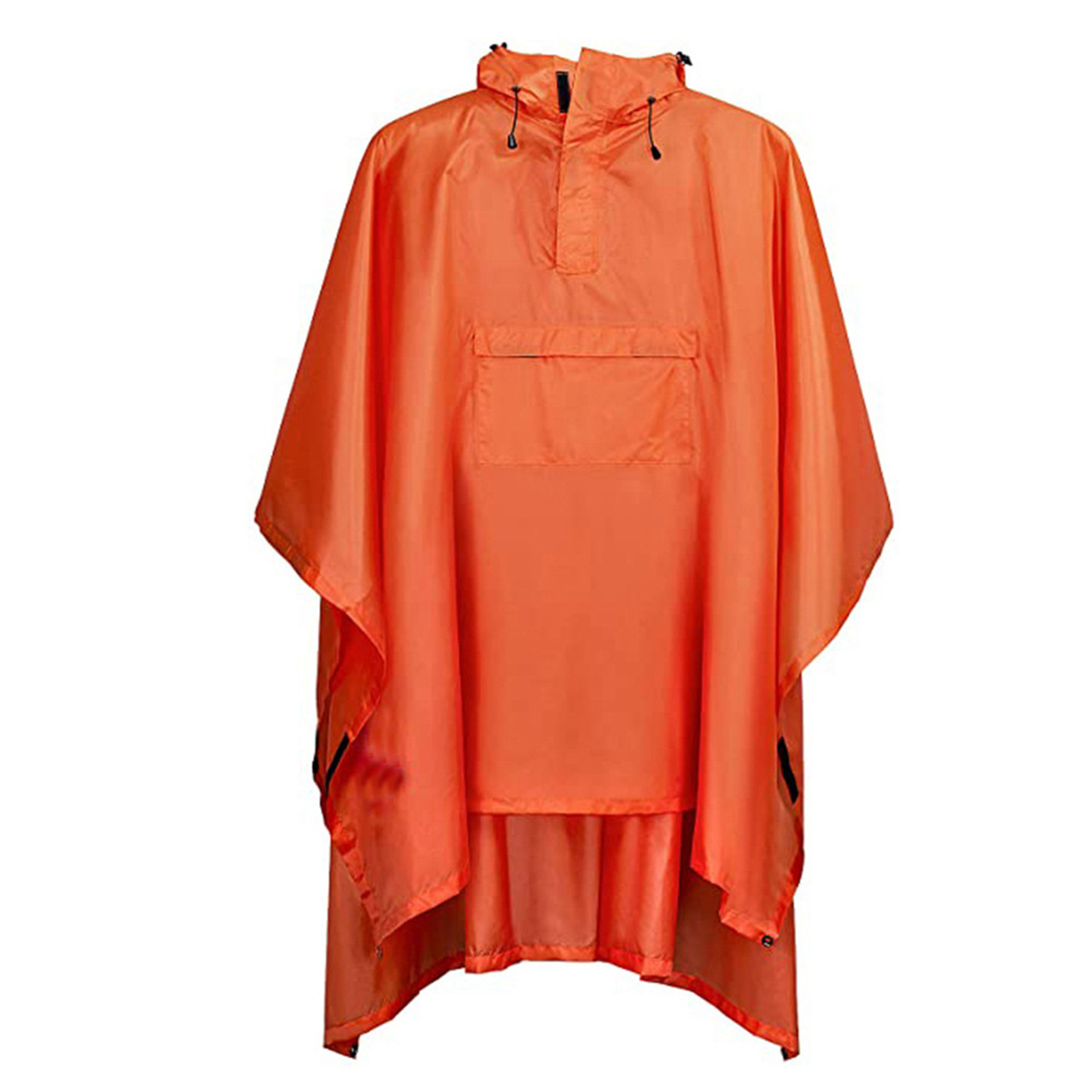 Hooded Raincoat Emergency Blanket & Rain Poncho Hybrid Survival Gear