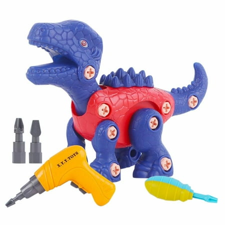 

Kayannuo Toys Details Apart Take - Children s Dinosaur Toy Set with Electric Drill for
