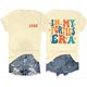thumbnail image 3 of Camiseta de manga corta con doble estampado para mujer: estampado elegante, ligera y transpirable, versátil para salidas y fiestas, corte regular, 3 of 3