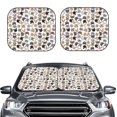 thumbnail image 2 of Windshield Sun Shade, Cute Cat_C Foldable Car Sun Shade Windshield For Front, 2 Pieces, 2 of 4
