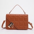 thumbnail image 2 of Bolso pequeño retro de color sólido, bolso cruzado de moda de otoño, bolso de mano sencillo estilo rómbico para mujer, 2 of 6