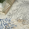 thumbnail image 6 of Nourison Pompeii Coastal, Nautical & Beach Ivory Grey Blue 6' x 9' Area Rug, (6x9), 6 of 8