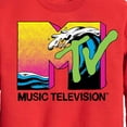 thumbnail image 3 of MTV Logo - Ocean Wave - Toddler And Youth Crewneck Fleece Sweatshirt, 3 of 5