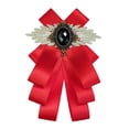 thumbnail image 2 of Aufmer Retro Combined Bow Fashion Accessory Flexible Convertible Design Exquisite Inlay Craft For Daily Party Wedding Formal Outfit Unique Matching, 2 of 5