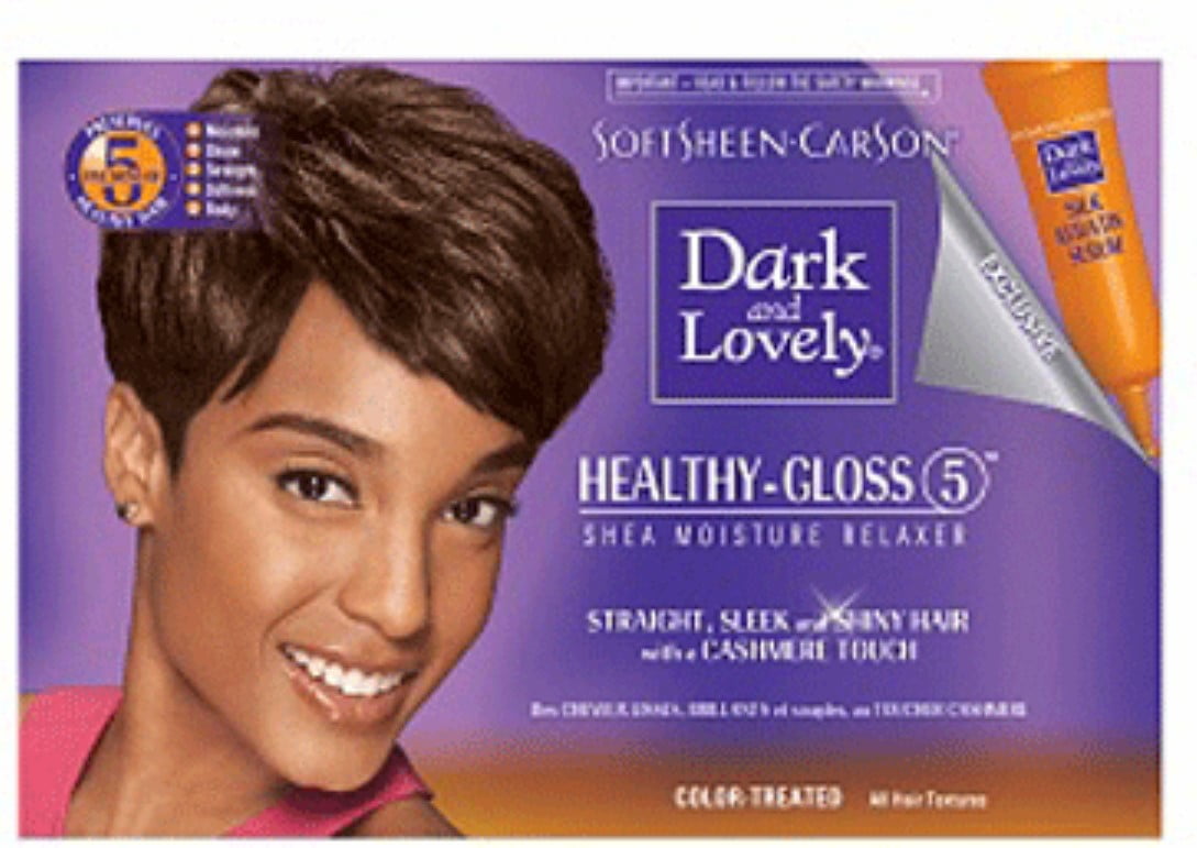 Dark And Lovely No Lye Relaxer For Color Treated Hair 1 Kit Pack Of 2