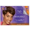 Dark and Lovely No-Lye Relaxer, For Color Treated Hair 1 kit (Pack of 4)