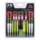 thumbnail image 3 of Juego de 15 boyas flotantes de pesca vertical de 8 a 15 cm con accesorios de goma, 3 of 8