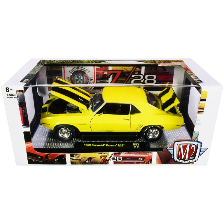 1969 Chevrolet Camaro Z/28 Daytona Yellow with Black Stripes