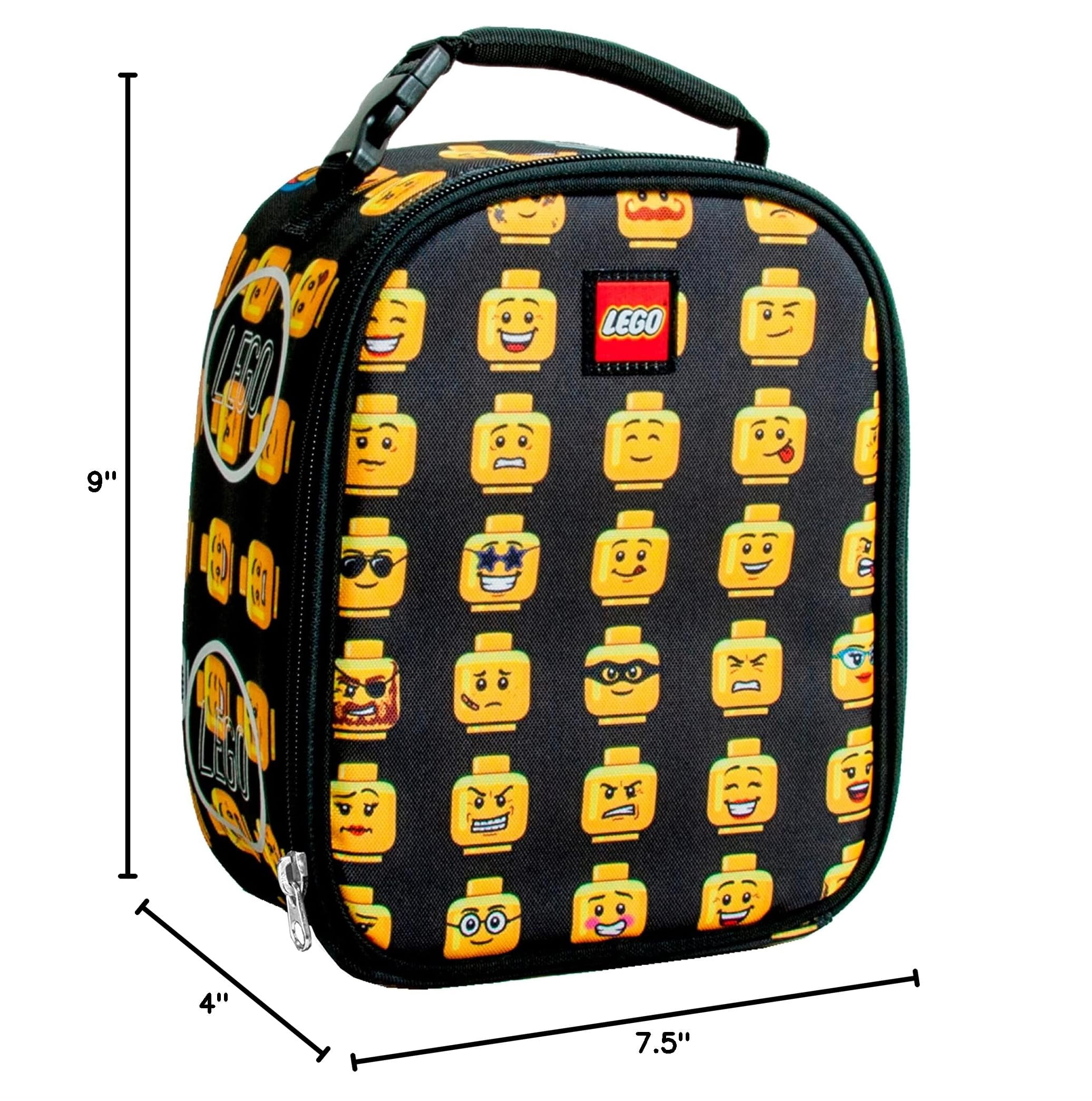 Lego Brickwall Lunch Kids Lunch Bag Reusable