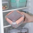 thumbnail image 5 of MesaSe Shopwithgreen Berry Keeper Box Containers  Berry Boxes Keep Fresh Produce Saver Food Storage Containers with Leak-proof Lids - Clear  50 oz (Green), 5 of 5