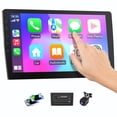 thumbnail image 1 of Estéreo Automotriz Double Din Inalámbrico Haudio 10.1" con Bluetooth, CarPlay y Android Auto Inalámbricos, Cámara de Reversa, Navegación GPS, 1 of 7
