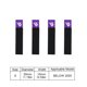 thumbnail image 4 of Correa Carrete Pesca Banda Giratoria Herramienta Pesca Al Aire Libre (púrpura S) 4 Uds., 4 of 9