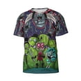 thumbnail image 5 of Planet Invader Zim T-Shirt for Men Novelty 3D Pritneted Casual Short Sleeve Tees Shirt Summer Street T Shirt Top, 5 of 7