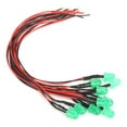 thumbnail image 4 of 12V 8mm LED Lamp Beads (50PCS) for Electrical Conductivity - Green Jade Green, 4 of 10