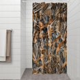 thumbnail image 2 of Reed Camo Dry Plants Pattern Shower Curtain 36"x72" ,Bathroom Decorative Shower Curtains Set with 12 Hooks,Modern Waterproof Washable Shower Curtain, 2 of 6