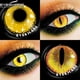 thumbnail image 2 of EYESHARE-lentes de contacto para ojos, lentillas suaves de Color amarillo y azul para Cosplay, maquillaje de Halloween, 2 piezas, nuevo, 2 of 4