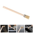 thumbnail image 2 of Miangastore Brosse à Pneus Manche en Bois Application Tête Inclinée Pâte Lubrification Outils Automobiles pour Entretien de Pneus Outil de Réparation, 2 of 8