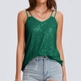 thumbnail image 7 of Turilly Sequin Tops for Women V-Neck Dressy Tank Tops Sparkly Party Concert Outfits, 7 of 7