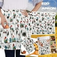 thumbnail image 1 of CRCMURE Tablier Manches Poulet Collection Mode Tablier Poches Maison Ferme Jardin Patio, 1 of 9