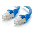thumbnail image 1 of C2G 10ft Cat6 Ethernet Cable - Snagless Shielded (STP) - Blue - Patch cable - RJ-45 (M) to RJ-45 (M) - 10 ft - screened shielded twisted pair (SSTP) - CAT 6 - molded, snagless, stranded - blue, 1 of 3