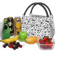 thumbnail image 3 of Balery Black Footprints Bolsa de Aislamiento Portátil – Bolsa de Almuerzo con Forro de Aluminio Mejorado, Funda Impermeable y Fácil de Limpiar para Picnic y Caja de Almuerzo, 3 of 6