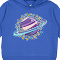 thumbnail image 3 of Inktastic Planet Saturn with Stars Toddler Hoodie, 3 of 4