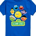 thumbnail image 3 of Sesame Street - Group - Toddler and Youth Short Sleeve Graphic T-Shirt, 3 of 5