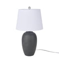 thumbnail image 2 of Mesita de cerámica vintage negra de 58 cm de Lamp Nourison Home, 2 of 8