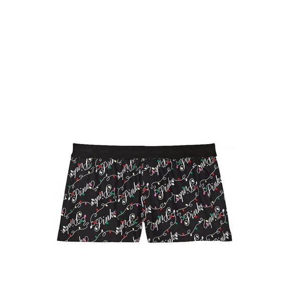 Victoria's Secret Pink Flannel Relaxed Pajama Sleep Short Boxy Multicolor Size Samll NWT