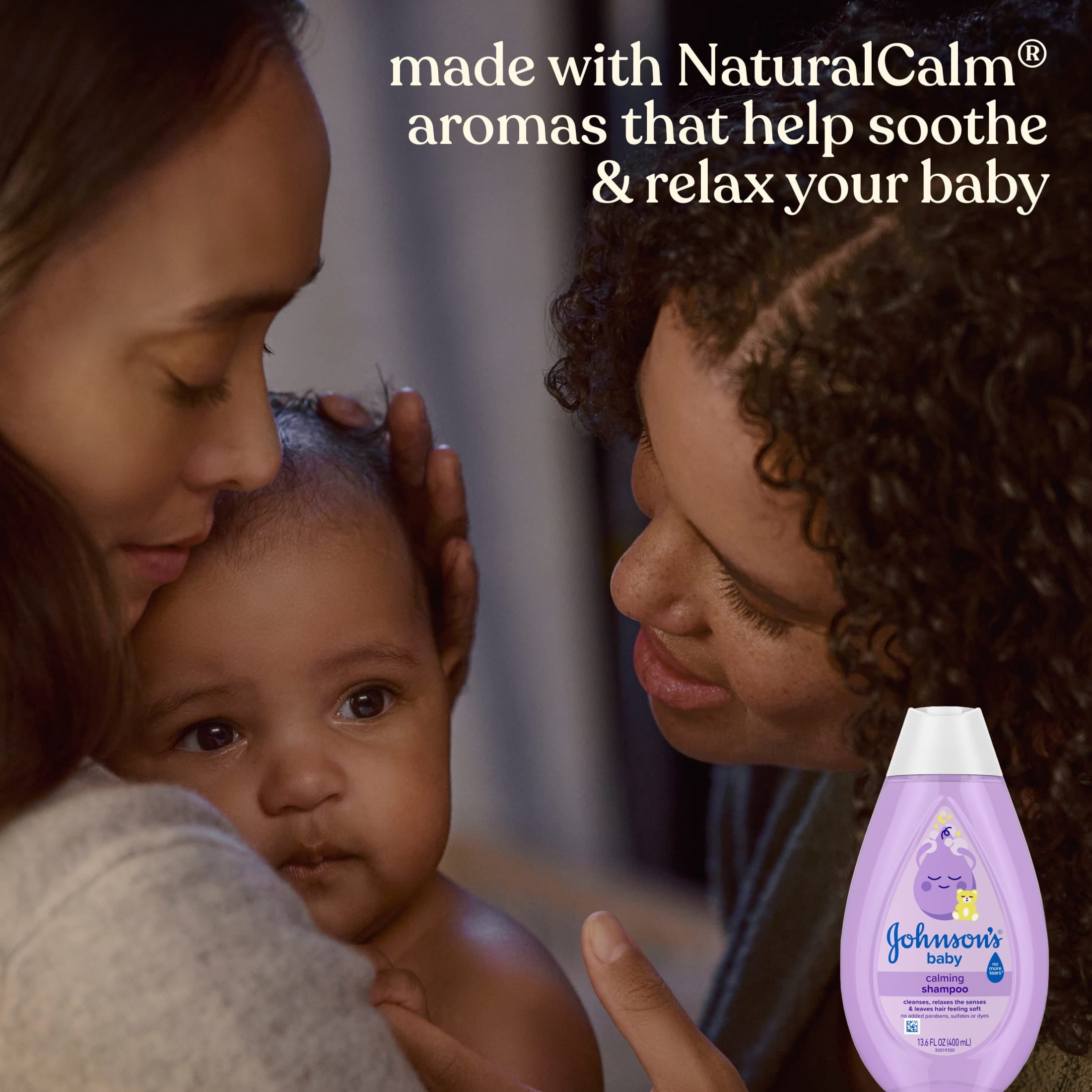 (2 pack) Johnson's Baby Calming Shampoo with NaturalCalm Aromas, 13.6 fl. oz