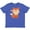 Vintage Royal Blue, variant on Inktastic Cute Fox Hello Youth T-Shirt