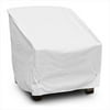 KoverRoos 19801 Weathermax Deep Seating Dining Chair Cover, White - 27 W x 31 D x 31 H in.