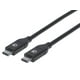 thumbnail image 1 of Cable USB Manhattan 355247 de USB-C M a USB-C M , Longitud 2m. Manhattan 355247, 1 of 1