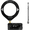 Black, variant on Aetherz Mini Radio, Esp32-S3 & Si4732 Chip, Multi-Band Am/Fm/Lsb/Usb Receiver, 1.9inch Ips Color Screen, with Headphone Amplifier & Hi-Z Circuit, Portable for Travel and Radio Enthusiasts