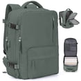 thumbnail image 1 of Mochila VGCUB Large Travel de 40 L con compartimento para portátil, color verde, 1 of 9