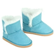 Sophia's Ewe Boots for 18â€ Dolls, Light Blue